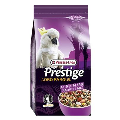 Prestige premium Australian Parrot อาหารนกแก้วออสเตรเลียสูตรโลโรพาร์ค (1kg.)